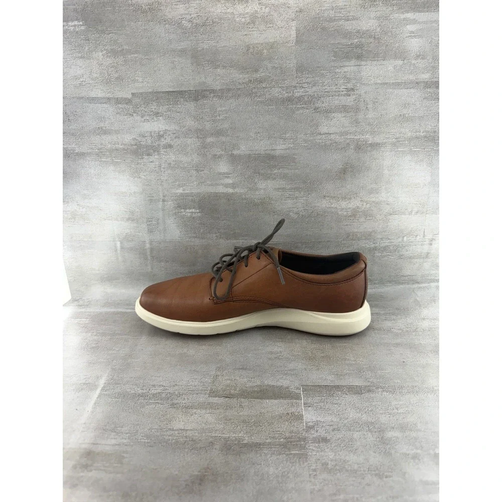 Cole Haan GrandOS Men Sz 8M British Tan Leather Oxford Hybrid Shoes C28728
